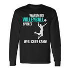 Volleyballer  Idea For Volleyballer Langarmshirts