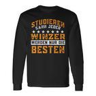 Weinbauer Nur Die Besten Werden Winzer Black Langarmshirts