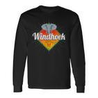 Windhoek Namibia Retro Elefant Vintage Afrika Souvenir Langarmshirts