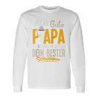 Alles Gute Papa Dein Bester Schwimmer -Ater Papaatertag Raglan Langarmshirts