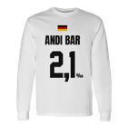 Andi Bar Sauftrikot X Malle Party Trikot Deutschland Langarmshirts