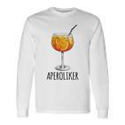 Aperoliker Team Spritz Fan Team Aperoliker Gray Langarmshirts