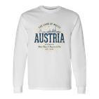 Austria Retro Styleintage Austria Langarmshirts