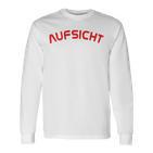 Badeaufsicht Freibad Back Lifeguard Langarmshirts