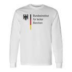 Bundesinstitut Für Leckere Bierchen Delicious Bier Party Langarmshirts