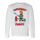 Children's Aufgepasst Ich Bin Im Einsatz Langarmshirts