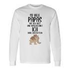 Children's Ich Habe Den Beste Papa Der Welt Ich 80 Langarmshirts