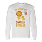 Children's Ich Werde Großbruder Langarmshirts