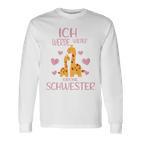 Children's Ich Werde Wieder Große Schwester Verkunden Langarmshirts