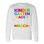 Children's Kindergarten Ade Ich Lerne Jetzt Das Abc Langarmshirts