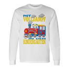 Children's Mitollteamf In Den Kindergarten Steam Train Langarmshirts