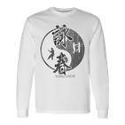 Chinese Martial Arts Kung Fu Wing Chun Langarmshirts