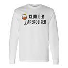 Club Der Aperoliker Aperol Spritz Langarmshirts