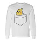 Cockatiel In Bag Bird Cockatiel Cockatiel Parakeet Langarmshirts