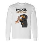 With Dachshund Dog Owners S Langarmshirts