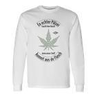 Ein Echter Pfälzer Raucht Kein Cannabis Pfalz Marihuana Wein Langarmshirts