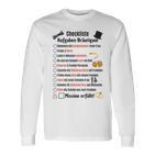 Groom Tasks Stag Jga Checklist Poltern S Langarmshirts