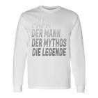 Herrenatertagsgeschenk Papa &Ater Atertag Spruch Raglan Langarmshirts