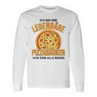 Ich Bin Der Legendary Pizza Baker Der Weltbeste Pizzabäcker Langarmshirts