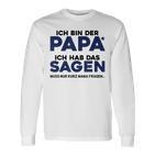 Ich Bin Der Papa Gray Langarmshirts