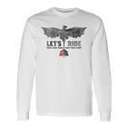 Let's Ride Langarmshirts