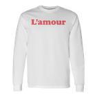 Love L'amour Langarmshirts