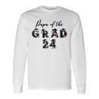 Papa Der Graduate Classon 2024 Raglan Langarmshirts