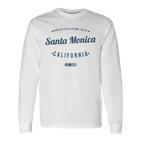 Santa Monica Kalifornienintage-Souvenir Ca Santa Monica Langarmshirts