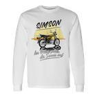 Simson Im Osten Geht Die Sonne Auf Gray Langarmshirts