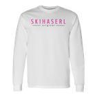 Skihaserl Original Apres Ski Bunny Afterski Hüttengaudi Langarmshirts