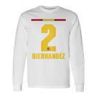 Spain Sauf Jersey Biernandez Saufamen Langarmshirts