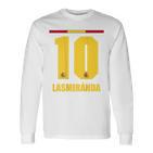 Spain Sauf Jersey Lasmiranda Sun Name Langarmshirts