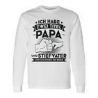 Stiefvater Stiefpapa Papa Langarmshirts