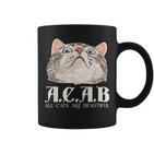 ACAB All Cats Are Beautiful Pets Animals Kitten Cats Tassen