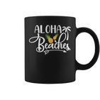 Aloha Beaches Tropisches Palmen & Früchte Design Tassen