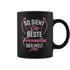 Beste Freundin Der Welt German Language Black Tassen