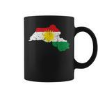 Her Biji Kurdistan Kurden With Kurdistan Flag Tassen