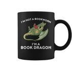 Book Dragon Kein Buchwurm Sondern Ein Dragon Tassen