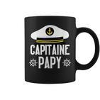 Boot Geschenk Humor Kapitän Opa Segelboot Papa Papi Meer Tassen