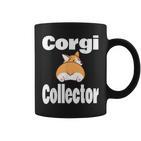 Corgi Collector Lustiger Tierliebhaber Hundebesitzer Mama Papa Humor Tassen