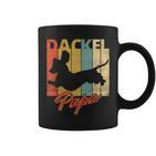 Dachshund Daschel Papa Dachshund Dog Retro Vintage Tassen