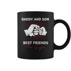 Dad And Son Partner Look Best Friends For Life Tassen