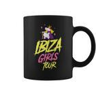 Damen Ibiza Girls Tour Einhorn Mädels Party Urlaub Lustig Tassen