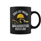 Das Ist Mein Bauarbeiter Costume Construction Site Construction Ladder Tassen