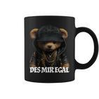 Desmiregal Des Mir Egal Teddy Slogan Tassen