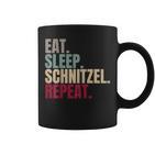 Eat Sleep Schnitzel Repeat Tassen