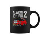 Feuerwehr Geburtstag Alarm Ich Bin 2 Tassen für Kinder