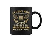 Als Gott Michor 80 Jahren Schuf Birthday Tassen