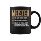 Saying For Meister Rules Meistertestung Craft Tassen