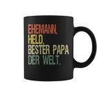 Held Beste Papa Der Welt Help Tassen